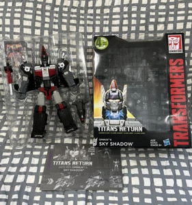 Transformers Titans Return Leader Class SkyShadow Ominus Headmaster Jet 100% - Bild 1 von 5