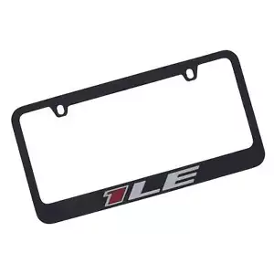 Chevrolet Camaro 1LE License Plate Frame (Black) - Picture 1 of 4