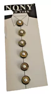Vintage Nony New York Button Covers (SKU# 2384) - Picture 1 of 3