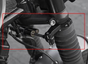 Triumph Bonneville T100 T120 Steering Damper And Shock Kit (NEW) - Picture 1 of 2