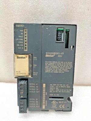GENIUS IC200GBI001-FF NIU MODULE - Image 1 of 4