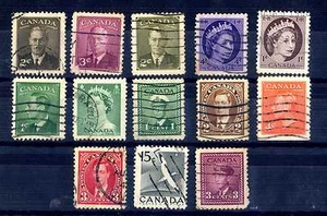 CANADA - 1937-1961 - Re Giorgio VI - Elisabetta II. E2041 - Picture 1 of 1