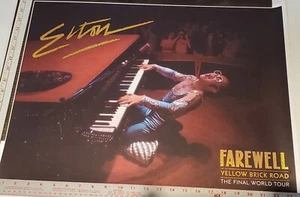 Elton John VIP Lithograph - Poster - Farewell Yellow Brick Road Final Tour 18x24 - Picture 1 of 4