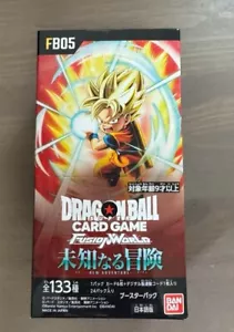 Dragon Ball Super Jeu de Cartes Fusion World Neuf Adventure Booster Pack Boîte FB05 - Photo 1 sur 3