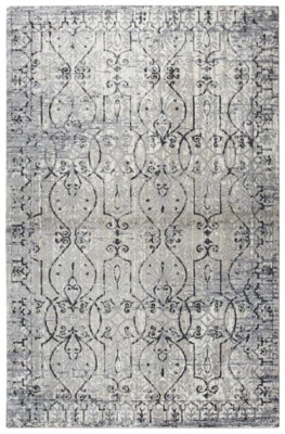 Alfombra Rizzy Marfil Transición Informal Círculos Curvas Área Geométrica PN6982 Foto 1 de 4