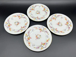 Minton Mintons Spring Flowers Dessert Plates(Set of 4) Bone China England - Picture 1 of 5