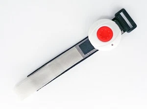 Armband - / Halsbandsender für Hausnotruf Seniorennotruf GSM Alarm - Bild 1 von 2