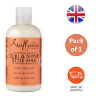 Shea Moisture Curl & Shine Style Milk Thick and Curly Hair 254ml - Pack of 1