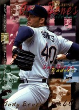 1995 Fleer San Diego Padres Baseball Card #556 Andy Benes