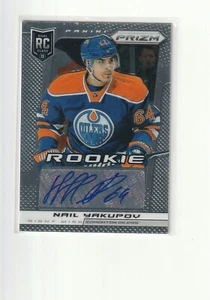 2013-14 Panini Prizm Rookie Auto Nail Yakupov SP - Picture 1 of 2
