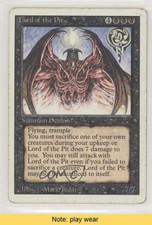1994 Magic: Gathering - Core Set: Revised Lord of the Pit #LOPI READ 2p6