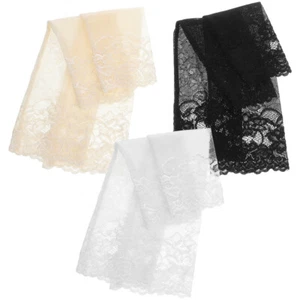 3 Pairs Elbow Sleeves Arm Sunscreen Man Work Elastic Cover Uv Forearm Lace - Picture 1 of 10