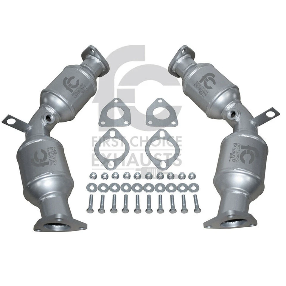 Catalytic Converter Fits 2003 2004 2005 2006 2007 Infiniti FX35 3.5L 2pc Set — 第 1/4 张图片