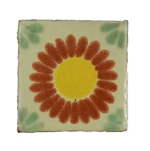 36 X (5cm x 5cm) Ceramic Mexican Wall Tile Hand Painted Terracotta Tiles R62 - Picture 1 of 1