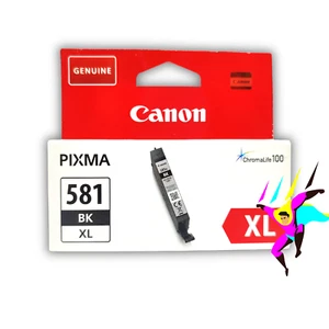 ORIGINAL CANON CLI-581XL TINTENPATRONEN SCHWARZ BLACK - 2052C001 - NEU + OVP - Bild 1 von 4