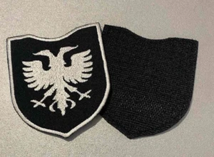 Chevron. 21st SS Volunteer Mountain Division "Skanderbeg" (1st Albanian). - Picture 1 of 8