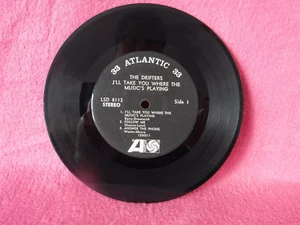 Drifters, I'll Take You Where The Music's, Atlantic LSD 8113, 1965, 7" 33 RPM EP - Picture 1 of 4