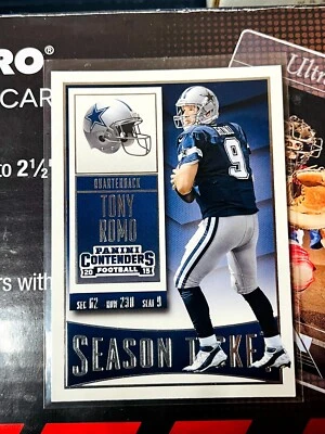 2015 Panini Contenders TONY ROMO 50% OFF 3+ MIXED SINGLES! - Image 1 of 2