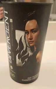 2014 Divergent - Movie Theater Promo - Re-Useable Plastic Cup - Coca-Cola - Picture 1 of 8