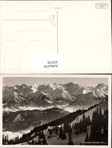 439370,Kemptner Skihütte Berghütte b. Oberstdorf Bergkulisse - Bild 1 von 1