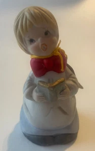 Merri-Bells Handcrafted Bisque Porcelain, Singing Lady (Jasco, 1978). - Picture 1 of 7