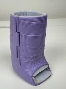 American Girl Doll Purple Leg Cast ONLY - Picture 1 of 7