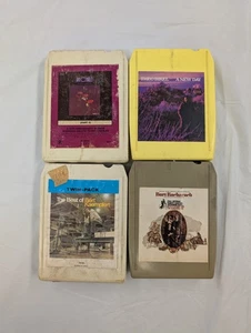 8 Track Lot 4 Tapes Ray Charles, Theo Bikel, Bert Kaempfert, Burt Bacharach - Picture 1 of 13