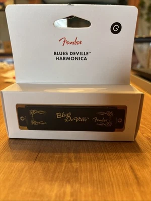 Armónica diatónica mayor Fender Blues Deville 10 agujeros, llave de G con estuche Foto 1 de 3
