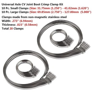 Clamp Kit Hot Sale Accessories Joint Boot Stainless Steel Small & Large - Picture 1 of 12
