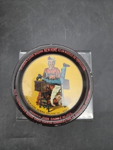 Anfang 1900 New Home Nähmaschine Glasspitze Tablett selten Argentinien Buenos Aires - Bild 1 von 8