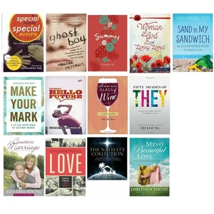 Lot of 13 Christian Books Religion Autobiography Stories Marriage Devotional - Bild 1 von 10