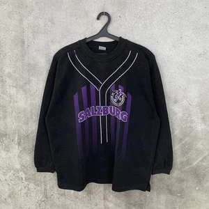 RED BULL SALZBURG 1990's TRAINING FOOTBALL SWEATSHIRT TRACK TOP JERSEY SIZE L - Picture 1 of 8