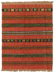 Traditional Vintage Hand-Knotted Carpet 3'8" x 4'10" Wool Area Rug - Picture 1 of 9