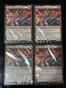 SDCC 2025 Magic The Gathering x Spider-Man Welcome Decks Play-set of 4 RED - Picture 1 of 3