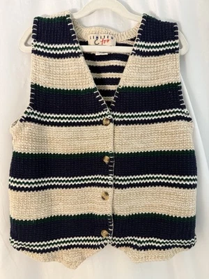 Vintage Limited Too Knit Vest Foto 1 de 4