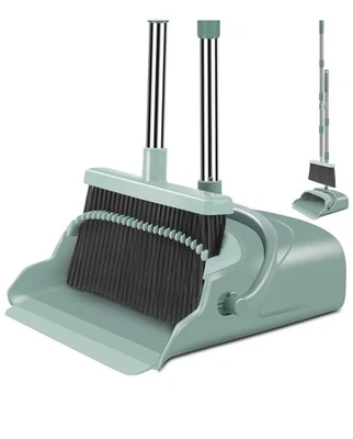 роскошный набор метлы и кастрюли (нефритовый зеленый) - Изображение 1 из 3