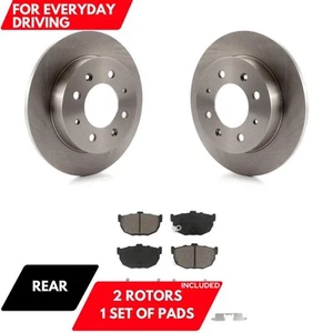 Ceramic Pads and Brake Rotors Kit fits 2004-09 Kia Spectra Spectra5 OEKF7 - Picture 1 of 11