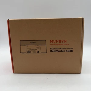 MUNBYN Bluetooth Thermal Label Printer RW403B, Wireless 4x6 Shipping Label Print - Picture 1 of 6