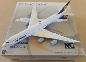 1:400 NG Models Boeing 747-8 Lufthansa D-ABYM old livery - Picture 1 of 5