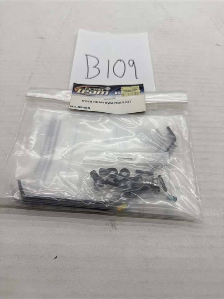 TEAM ASSOCIATED RC8B Rear Swaybar Kit No.89486 - Image 1 of 1
