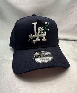 New Era 9Forty A-Frame Los Angeles Dodgers Flowers Snapback - Picture 1 of 8