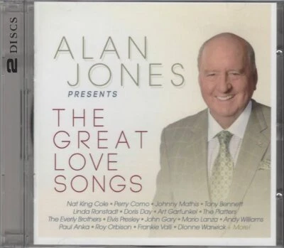 V/A Alan Jones pres. Great Love Songs - 2 CD, Frankie Valli, Bobby Darin u.v.a. - Bild 1 von 2