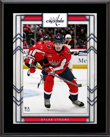 Dylan Strome Washington Capitals 10.5" x 13" Sublimated Player Plaque Cover