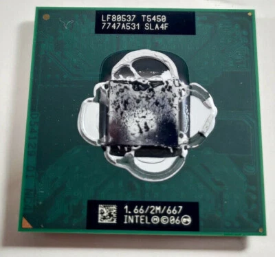 Intel Core 2 Duo Mobile T5450 1.6GHz/2M/667 SLA4F Laptop CPU - Image 1 of 2
