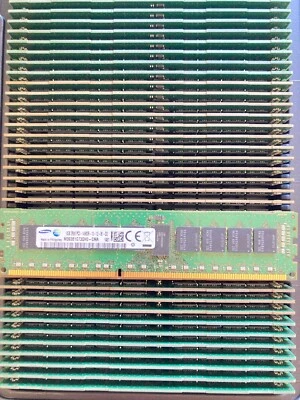 Samsung 8GB M393B1G73QH0-CMA PC3-14900R 2RX8 DDR3 1866  ECC Registered 1.5V Dimm - Image 1 of 2