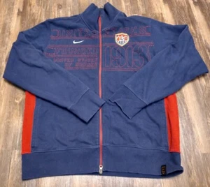 Herren Nike USA Fußballjacke (Größe XXL) blau rot - Bild 1 von 17
