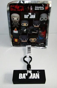 2022 DC THE BATMAN FIGURAL BAG CLIP THE BATMAN POSTER NEW - Picture 1 of 1