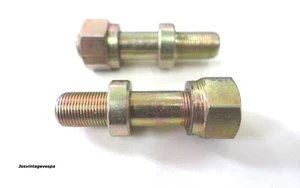 Kit de fijación trasera guardabarros Royal Enfield amarillo cromado - Imagen 1 de 1