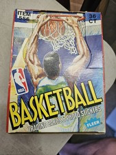 1989-90 Fleer Basketball Wax Box 36 Packs