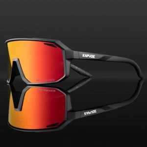 Polarisierte Fahrradsonnenbrille UV400 Mountainbike Brille Sport Reitbrille - Bild 1 von 29